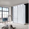 Wiemann German Furniture Wiemann Malibu sliding-door wardrobe of width 165cm