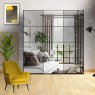 Wiemann German Furniture Wiemann Miami plus sliding door wardrobe of width 250cm 3 doors without Cornice, handle ledges in chrome/slate