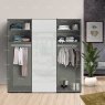 Wiemann German Furniture Wiemann Malibu sliding-door wardrobe of width 250cm