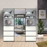 Wiemann German Furniture Wiemann Malibu sliding-door wardrobe of width 300cm