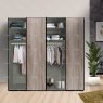 Wiemann German Furniture Wiemann Malibu sliding-door wardrobe of width 330cm