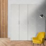 Wiemann German Furniture Wiemann Monaco 1000 hinged door wardrobe of width 150cm 3 doors without cornice