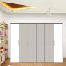 Wiemann German Furniture Wiemann Monaco 1000 hinged door wardrobe of width 225cm 6 doors without cornice