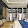 Wiemann Monaco 1000 hinged door wardrobe of width 300cm 8 doors without cornice