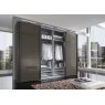 Wiemann German Furniture Wiemann Westside sliding door wardrobe of width 400cm 4 doors without cornice