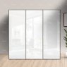 Wiemann German Furniture Wiemann Westside2 sliding-door wardrobe of width 250cm with 3 doors without cornice