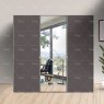 Wiemann Westside2 sliding-door wardrobe of width 300cm with 3 doors without cornice