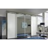 Wiemann German Furniture Wiemann Westside2 sliding-door wardrobe of width 330cm with 4 doors without cornice