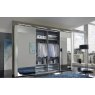 Wiemann German Furniture Wiemann Westside2 sliding-door wardrobe of width 330cm with 4 doors without cornice