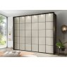 Wiemann German Furniture Wiemann Quito hinged door wardrobe of width 300cm with 6 doors without cornice