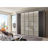 Wiemann German Furniture Wiemann Quito hinged door wardrobe of width 300cm with 6 doors without cornice