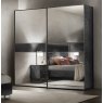 Arredoclassic Arredoclassic Adora Moderna 2 Sliding Mirror Doors Wardrobe