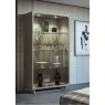 Camel Group Volare Nickel 2 Door Display Cabinet