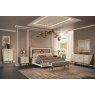 Arredoclassic Romantica Bed With Upholstered Headboard Arredoclassic Romantica Bed With Upholstered Headboard