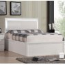 Slim LED High Gloss Storage Bed