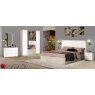 Ben Company Malaga Bedroom Group White Beige