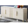 Ben Company Ben Company Luna Cream 4 Door Sideboard