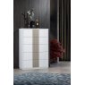 Accadueo H2O H20 Design Dafne 5 Drawers Chest In White