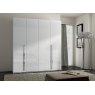 Status SRL Italy Status Volare Modern Italian White High Gloss Wardrobe