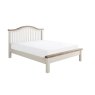 Maine Low End Bed in Natural Oak  High Gloss Finishing