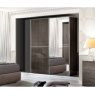 Camel Group Camel Group Round Silver Birch Sliding Door Wardrobe