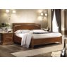 Camel Treviso Night Bed Capitonne Nabuck col 11 With Ring 180 cm