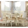 Camel Group Camel Group Siena Ivory Oval Dining Table with 1 Extension