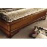 Camel Group Camel Group Torriani Walnut Bed Giorgione captionne with Ring