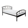 Crowther Jupiter Black Nickel Bed