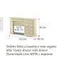 Camel Group Torriani Ivory Vanity Dresser Camel Group Torriani Ivory Vanity Dresser