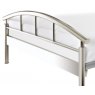 Crowther Jupiter Shiny Nickel Bed Frame