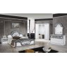 Dima Mobili Dima Mobili Marwa Black and Silver Bedroom