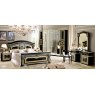 Camel Group Camel Group Aida Black and Gold Bedroom Set