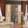 Camel Group Camel Group Aida Ivory and Gold Bedroom Set