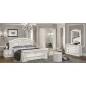 Camel Group Camel Group Aida White and Silver Bedroom Set