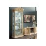 Camel Group Camel Group Aida Ivory and Gold 1 Door Cabinet With 1 LED Light