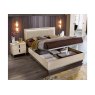 Camel Group Camel Ambra Letto Rombi Italian Luna Storage Bed