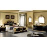 Camel Group Barocco Black and Gold Bedside Table