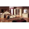 Camel Group Barocco Ivory 4 Door Wardrobe With 2 Mirror Doors