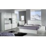 Dima Mobili Dima Mobili Eva White and Black Bedroom Set