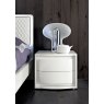 Camel Group Camel Group Dama Bianca White High Gloss Bedside Table