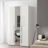 Camel Group Camel Group Dama Bianca White High Gloss 3 Door Wardrobe