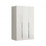 Camel Group Camel Group Dama Bianca White High Gloss 3 Door Mirror Wardrobe