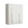 Camel Group Camel Group Dama Bianca White High Gloss 4 Door Wardrobe