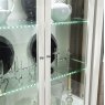 Camel Group Dama Bianca White High Gloss 2 Door Vitrine