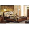 Camel Group Camel Group Nostalgia Walnut Curvo Legno Capitonne Bed Frame With Ring