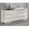 Camel Group Camel Group Onda White High Gloss 6 Drawer Double Dresser