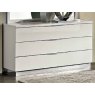 Camel Group Camel Group Onda White High Gloss 3 Drawer Single Dresser