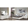 Camel Group Camel Group Letto Onda White High Gloss Bed Frame