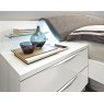 Camel Group Camel Group Onda White High Gloss 2 Drawer Night Table